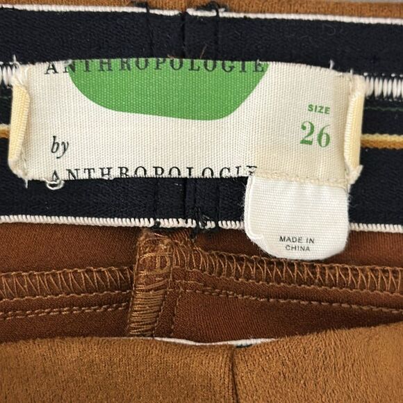 Anthropologie Faux Suede Leggings Size 26 - Picture 11 of 12